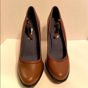 NWOT, very gently used, Calvin Klein Jeans, Women’s platform, 10